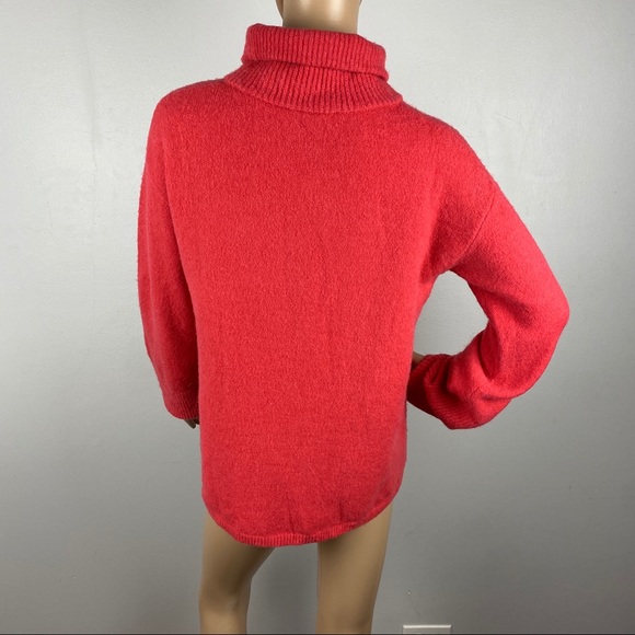 NEW SOMETHING NAVY CORAL TURTLENECK SWEATER - Picture 7 of 8